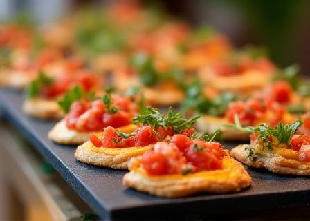 Servizio catering gourmet